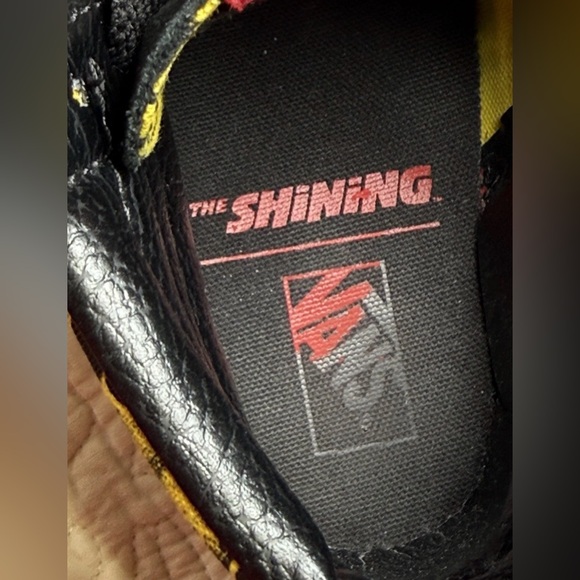 VANS x House Of Terror The Shining Sk8-Hi Mens Size 3.5 / Womens 5 Yellow Black - Picture 11 of 11